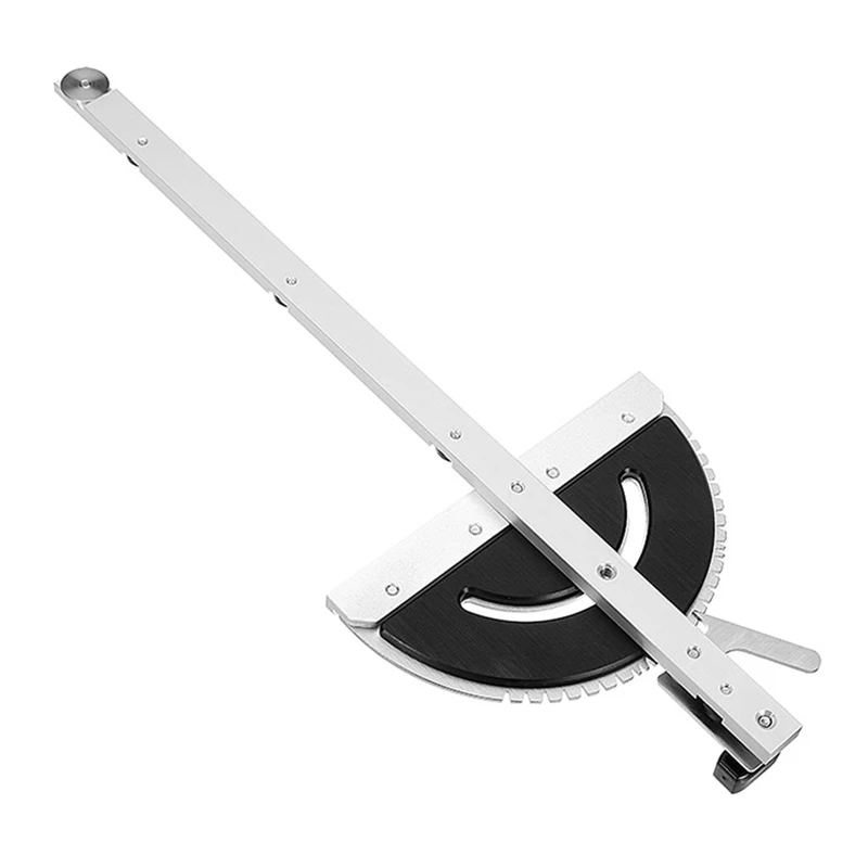 

Promotion! Miter Gauge Table Saw Router Aluminum 450Mm Length Miter Gauge Router Sawing Accessories Ruler For Woodworking Diy To