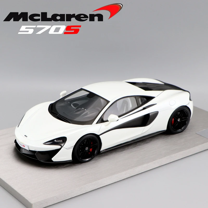 Модель MCLAREN 570 S ORANGE из смолы в масштабе 1:18 редкая коллекция супермодель