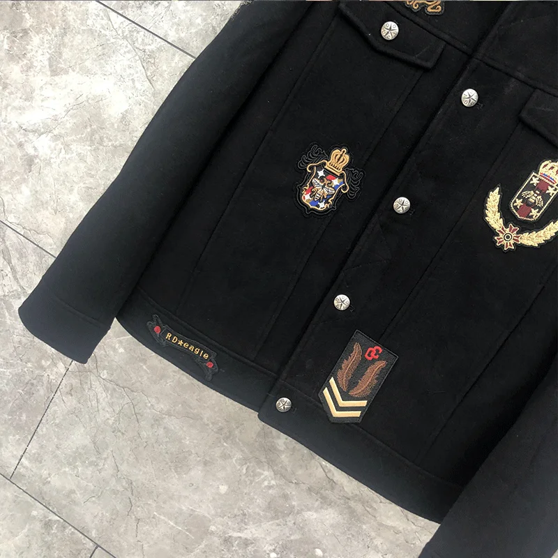 AH10343, модные мужские пальто и куртки,, Подиумные роскошные, известный бренд, Европейский дизайн, вечерние, Стильная мужская одежда