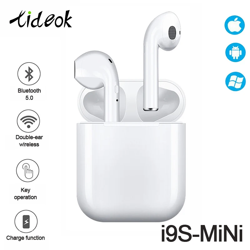 I9S TWS мини беспроводные наушники Bluetooth гарнитура 5 0 стерео спортивные с микрофоном