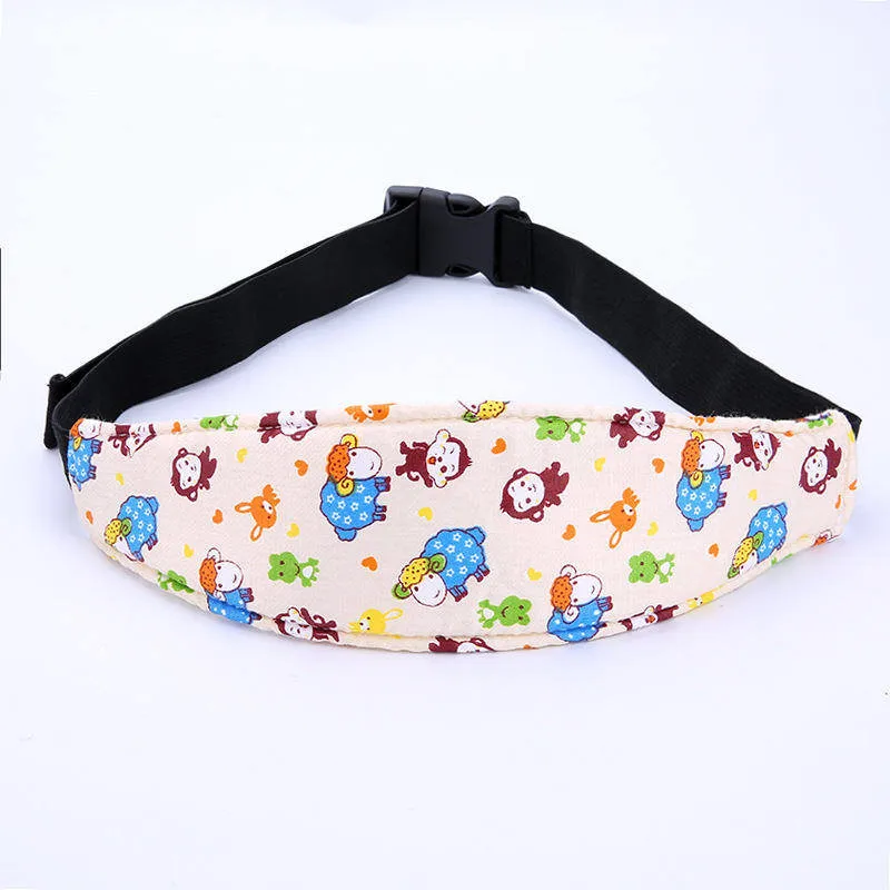 Adjustable Infant Baby Car Seat Head Support Pillow Children Belt Fastening Belt 13colors Kids Car Seat Pillow - Цвет: 14