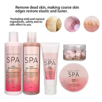 

Foot Care Exfoliating Scrub Dead Skin Removal Moisturizing Skin Care Kit Set Manicure Tool Pedicure Tools