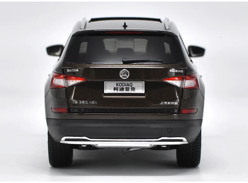 1/18 Skoda KODIAQ SUV литая под давлением металлическая модель автомобиля игрушка для детей подарки на день рождения Коллекция игрушек оригинальная коробка