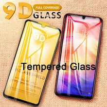 9D Tempered Glass for Xiaomi Mi 9 8 SE A2 Lite Bla