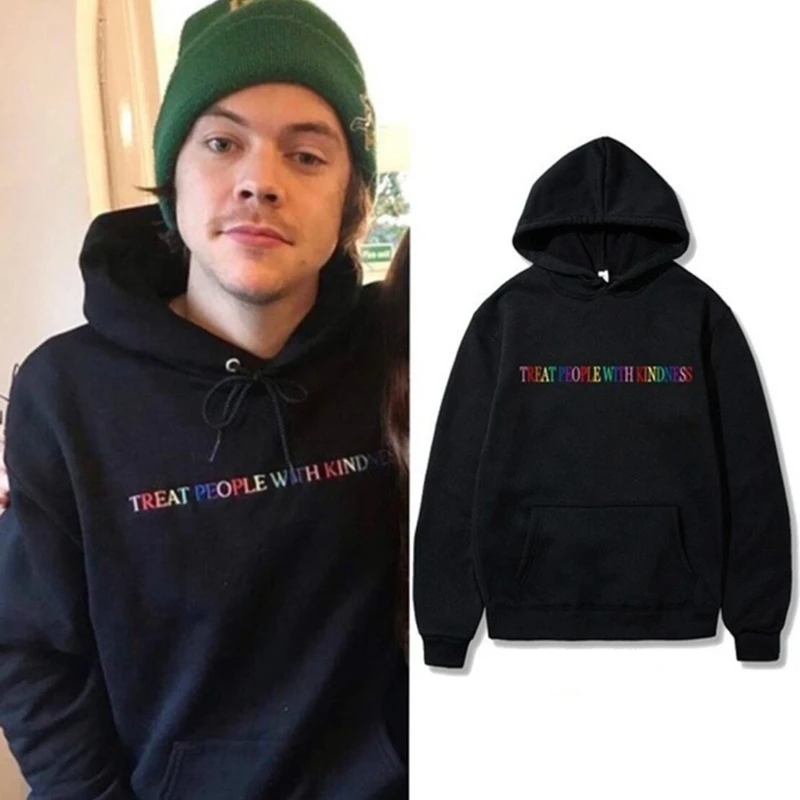 

Harry Styles Treat People With Kindness Hoodie Women Men HARRY STYLES THEMED Oversized HOODIE new Cotton streetwear hooded