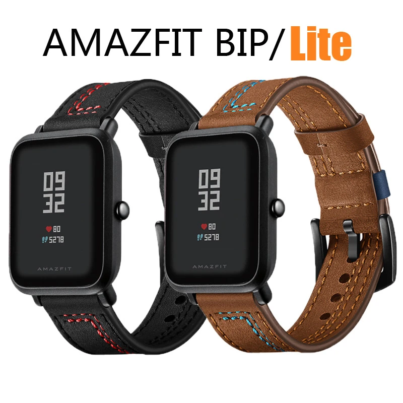 Watchbands For Xiaomi Huami Amazfit Bip S U pro GTS 2 mini gts2e Strap  Smart Watch Soft Leather Wristband Bracelet belt|Smart Accessories| -  AliExpress