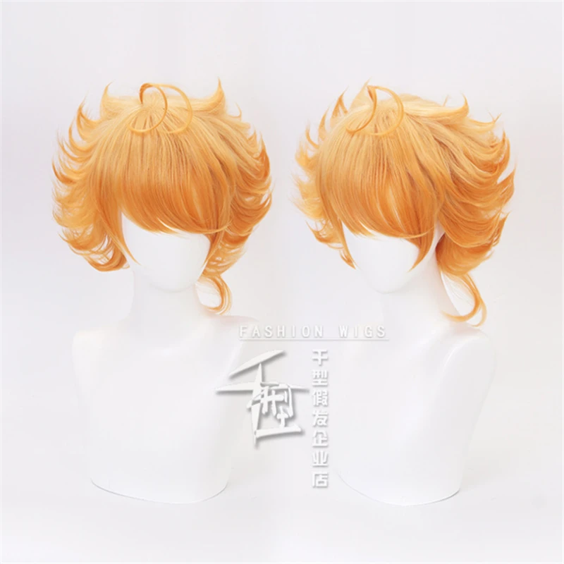 Cosplay&ware Emma Wig Anime The Promised Neverland Heat Resistant Synthetic Hair Cosplay Wigs & Cap -Zentai shop online H76d4ba3bfc95451cb1b166ddcf0948b7K.jpg