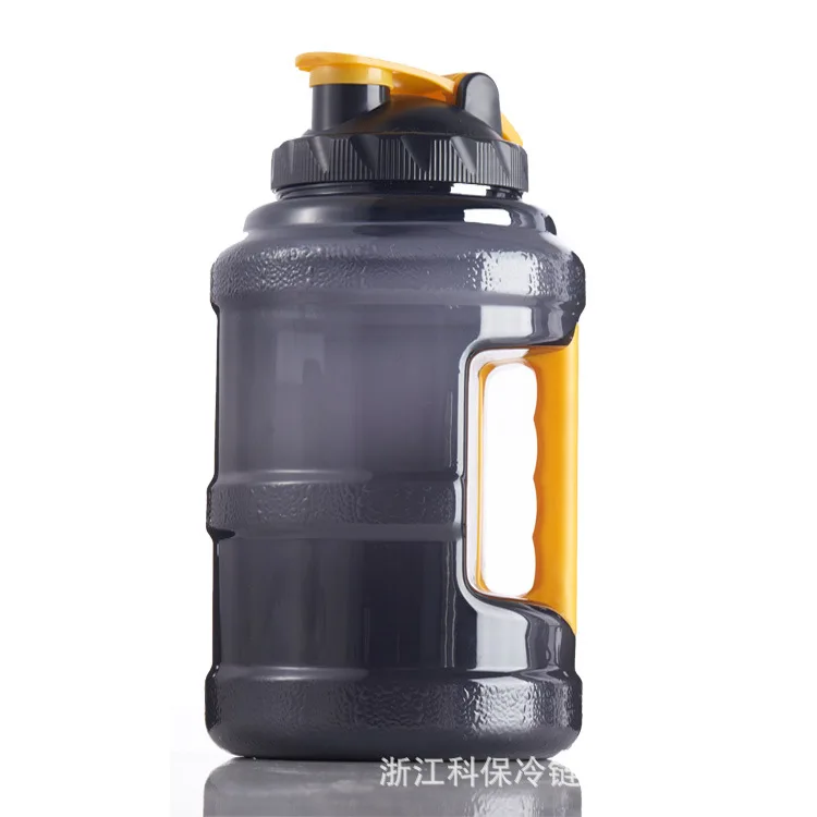 1 2.5L Спортивная бутылка для воды с широким горлышком, спортивная Большая емкость, бутылка для воды, BPA питьевая бутылка для воды - Цвет: 1