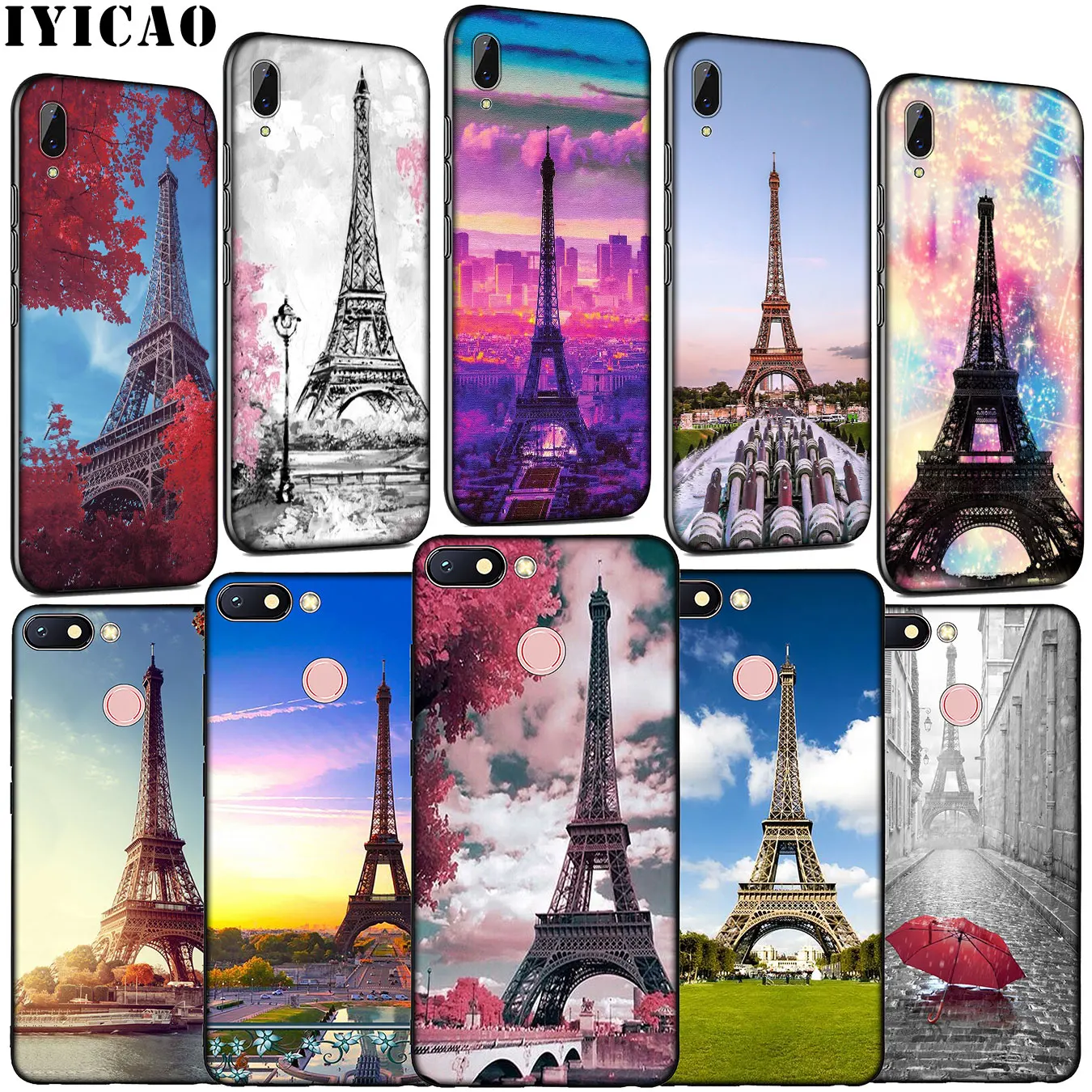 Мягкий силиконовый чехол IYICAO для Xiaomi Redmi Note 8 8T 8A 7 7A 6 6A 5 5A K30 K20 Pro GO S2 |