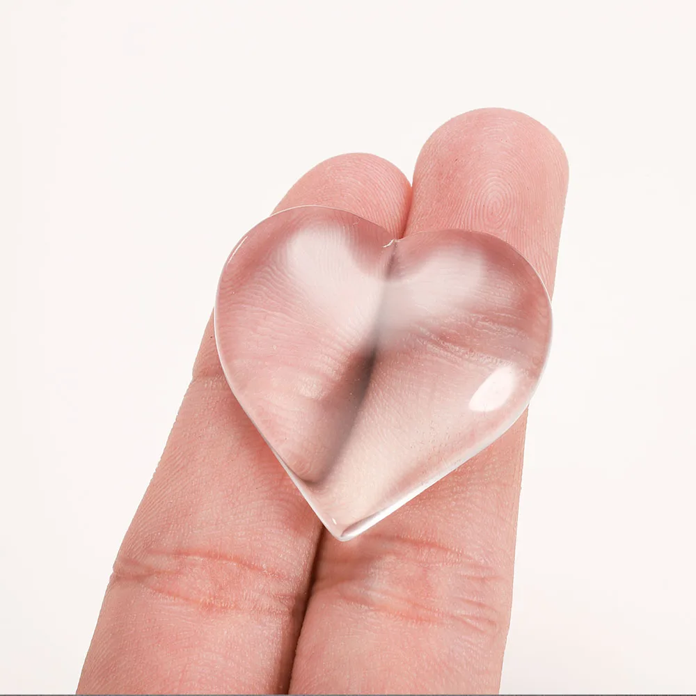 アクセサリー yurikaakutsu ho.clear glass heartring S ho.clear glass heart ring | yurikaakutsu