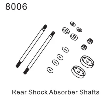 ZD Racing 9020 9116 9021 08425 08423 08421 08427 передней и задней подвески core 8005 8006|Детали аксессуары|