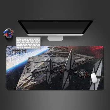

Star Wars Simple Design Space Shuttle Mouse Gamer Pad Hot Selling Rubber PC Gaming Computer Mat Large Play Print Mouse Mats