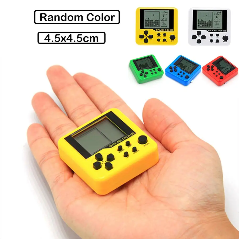 Portable Mini Classic Games Tetris Child Pocket Game Consoles font b Electronic b font Pets Games