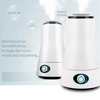 

Large capacity 220V 2.5L white Humidifiers Aroma Ultrasonic LED Light Humidifier Essential Oil Diffuser Air Humidifier