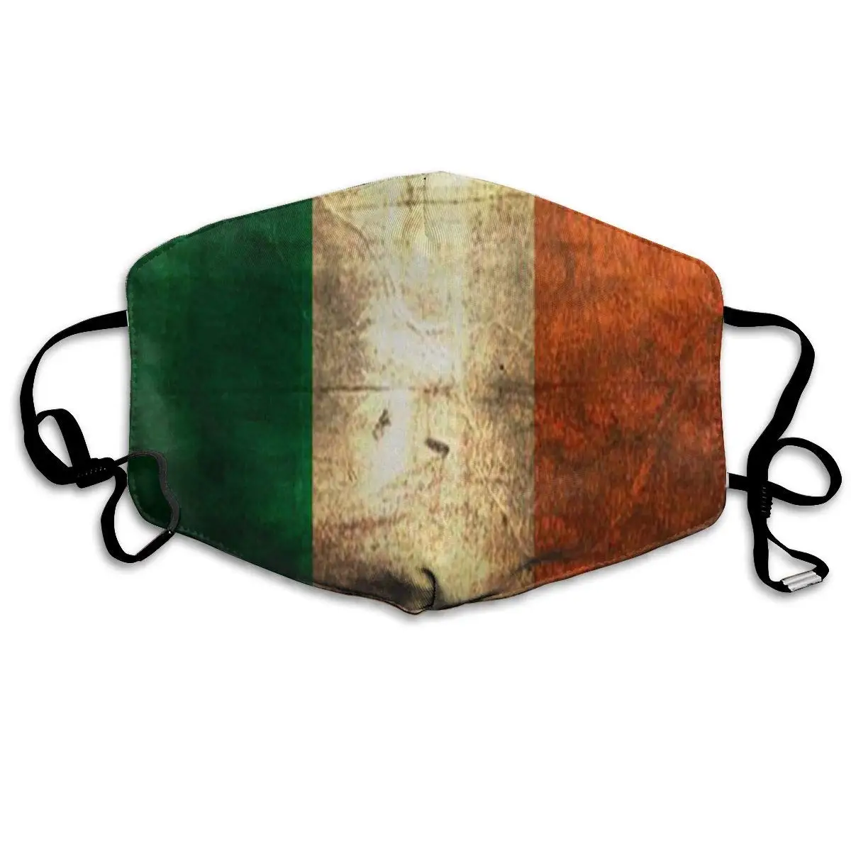 

The Ireland Flag Dust Masks Reusable Cotton Breathable for Outdoor Cycling Face Earloop Masks Dust Pollen Allergens Masks
