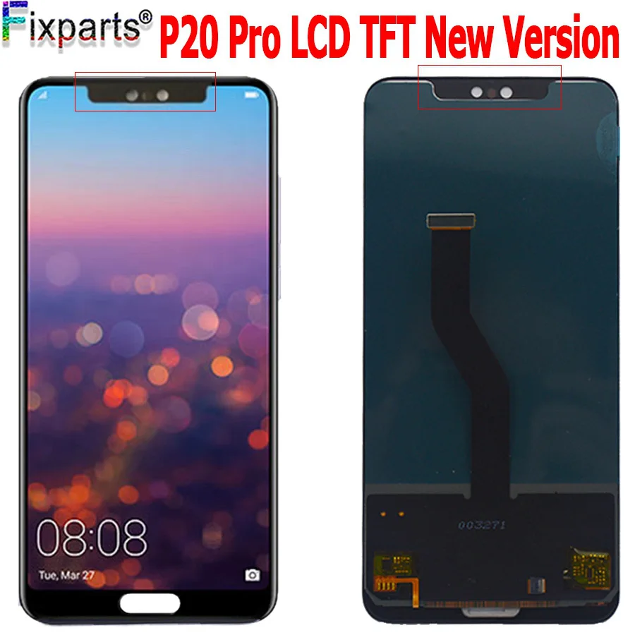 ЖК дисплей качества AAA для Huawei P20 Pro дигитайзер сенсорного экрана в сборе экран с