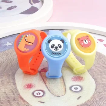 

New Mosquito Repellent Bracelet Children Baby Creative Light Included Flash Anti-mosquito Watch Cartoon Outdoor Portable