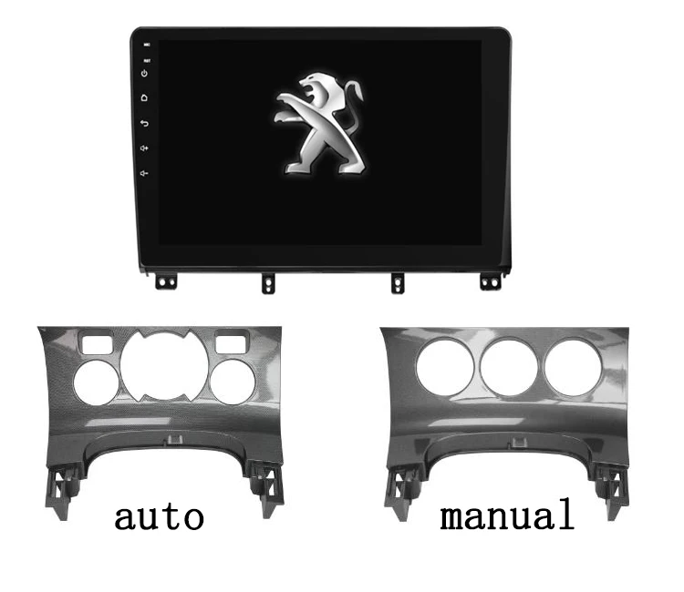 Cheap autoradio 2 din android for Peugeot 3008 with 4 core 2g ram navi map touch screen steering wheel control android auto radio car 4