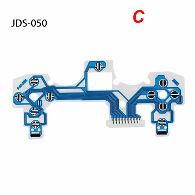 For PS4 030 040 050 Controller Conductive Film Keypad Flex Cable Buttons Ribbon Circuit Board Drop Shipping
