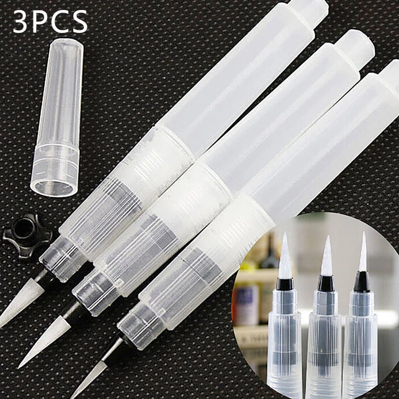 

Painting Pens Watercolor Sketch Markers Graphic Drawing Tool Set Brush Ink Prop S+M+L Pilot 3pcs New