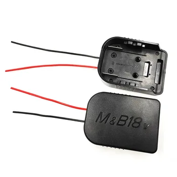 

Adapter For Makita/Bosch 18V Li-Ion Battery DIY Connection Adapter With 100mm Wire 1332 14AWG Electric Power Tools Accessories