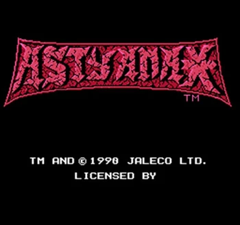 

ASTYANAX 60 Pins English Version Game Cartridge for 8 Bit 60pin Game Console