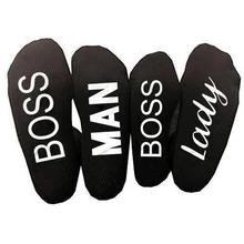 Новые осенние повседневные короткие носки из хлопка в стиле Харадзюку, летние забавные носки с английскими буквами для мужчин и женщин, женские носки