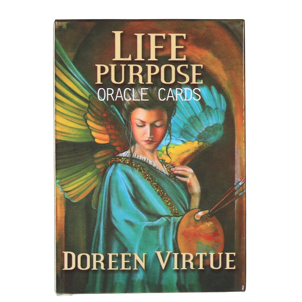Cartas de oráculo Tarot life, juego de mesa de oráculo, 44 Uds.