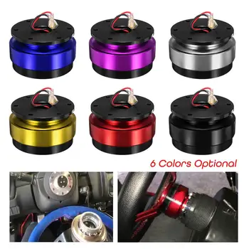 

Universal Steering Wheel Snap Off Quick Release Hub Adapter Boss kit 6061 T6 Bittet aluminum