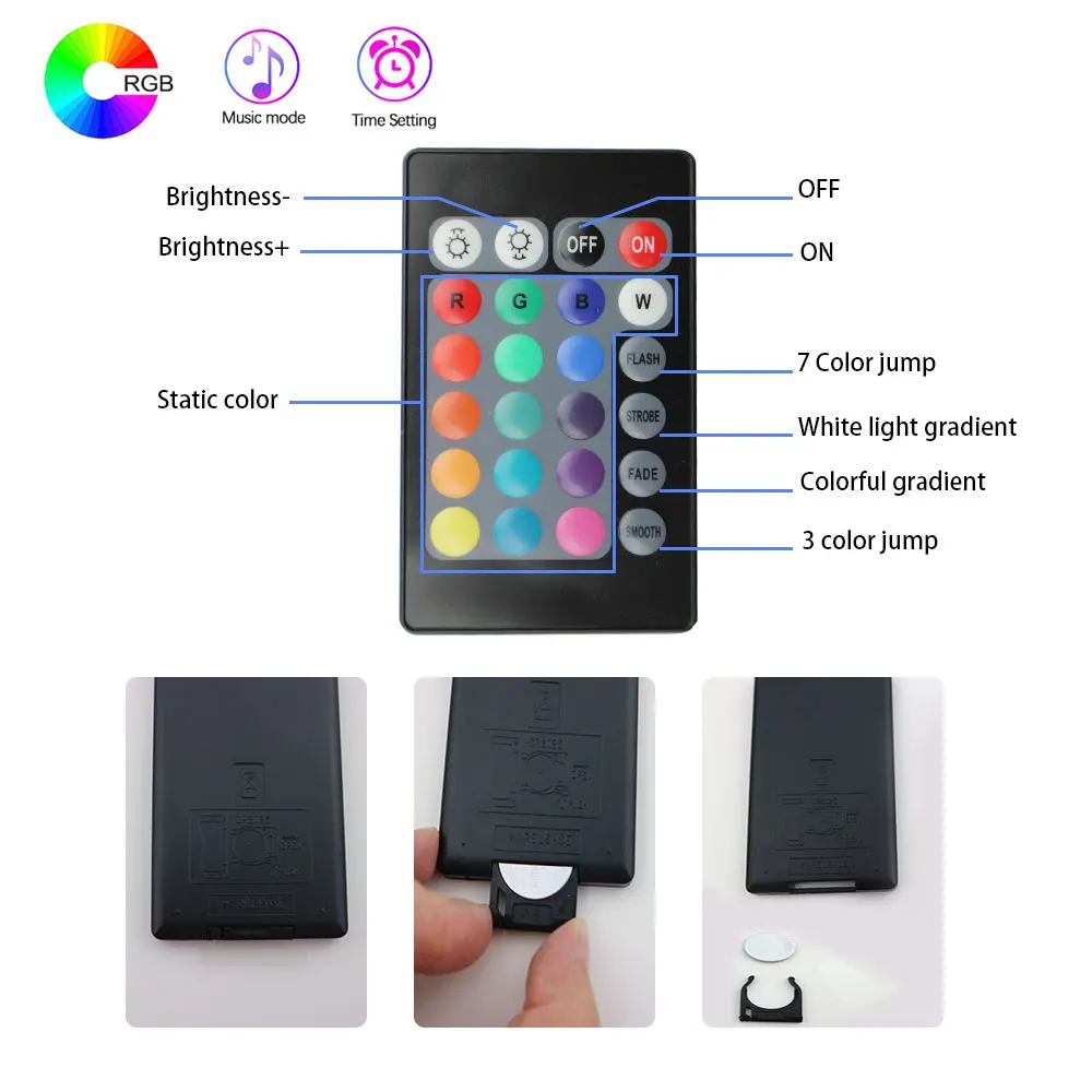 Цветная (RGB) Светодиодный светильник полосы 5V USB лампа 1 м 2 3 4 5 Гибкие светодиодные