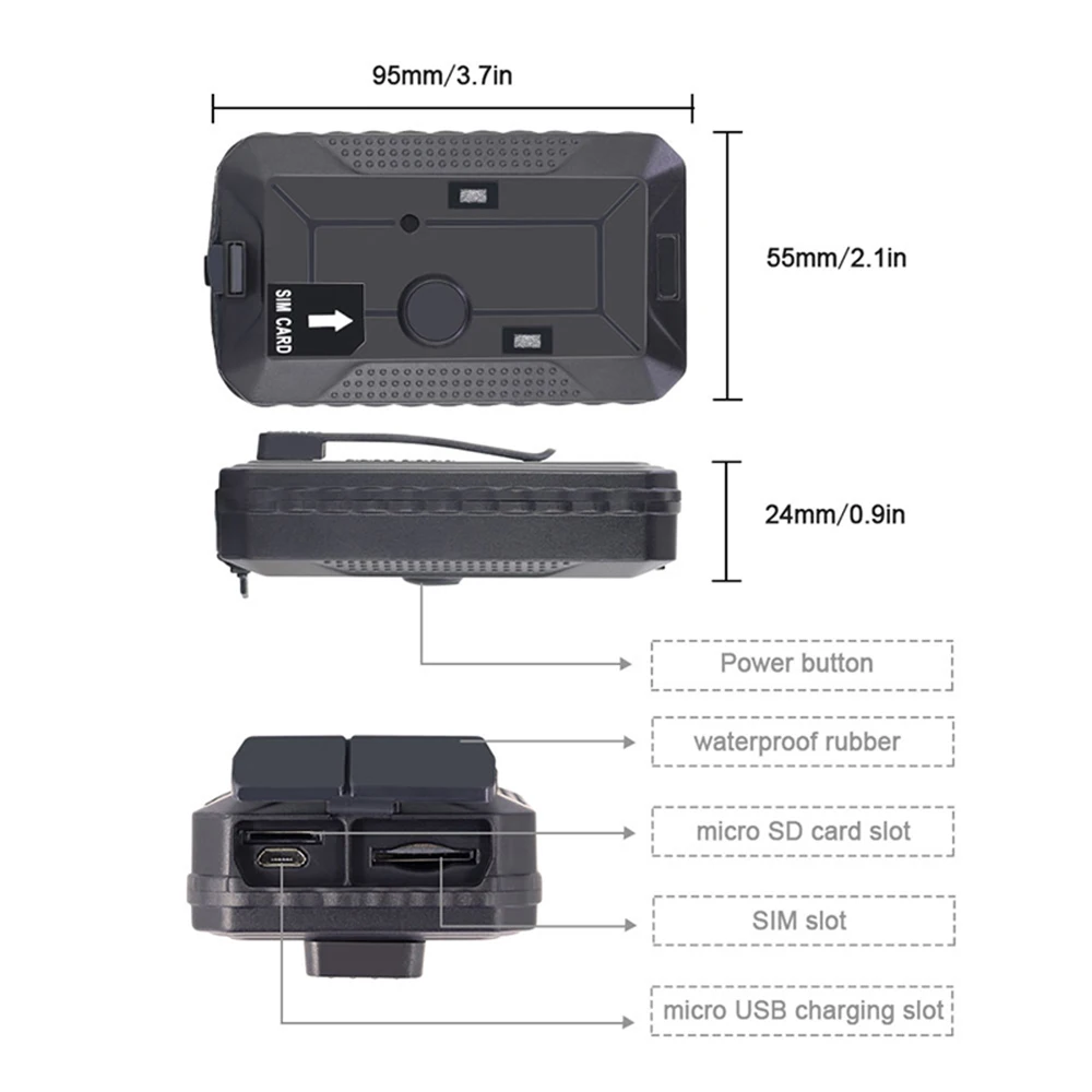 Audio Voice Recorder GSM Recording Magnetic