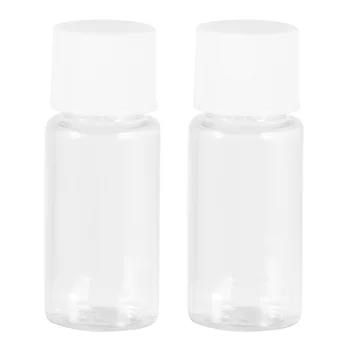 

25pcs 10ml Sample Bottles Refillable Plastic Transparent Lotion Bottle Shower Gel Container