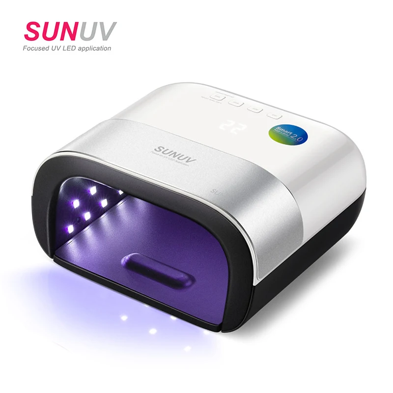 

SUNUV SUN3 Nail Dryer Smart 2.0 48W UV LED Lamp Nail with Smart Timer Memory Invisible Digital Timer Display Nail Drying Machine