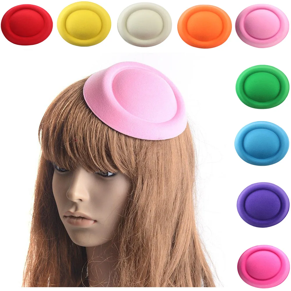 

Women Mini Top Hat Fascinator Base Craft Making Millinery DIY Supplies