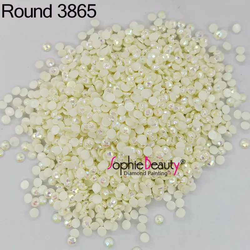AB Stone 2.8mm Colorful Round Drills Diamond Painting Embroidery Rhinestone Mosaic
