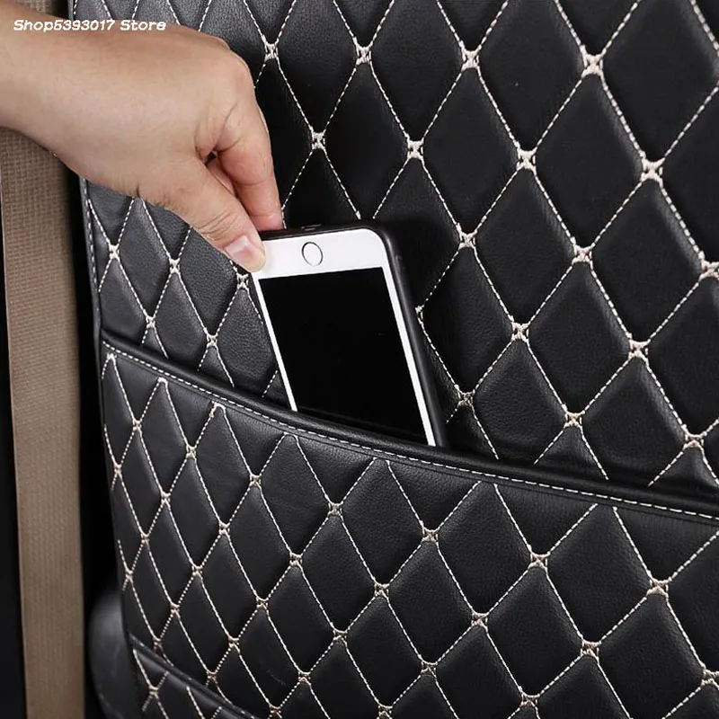 

For Honda CRV C-RV 2012 2013 2014 2015 2016 Car Rear Seat Anti-kick Mat Pad Cover Protective Case Cushion Anti-dirt Sticker