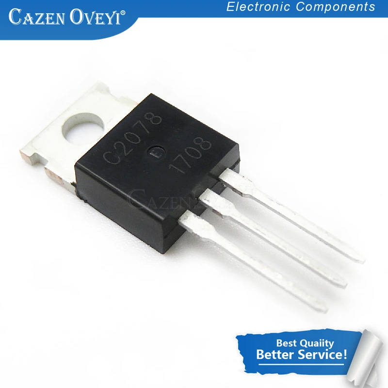 

10 шт./лот 2SC2078 C2078 2078 TO-220 3A 80V в наличии