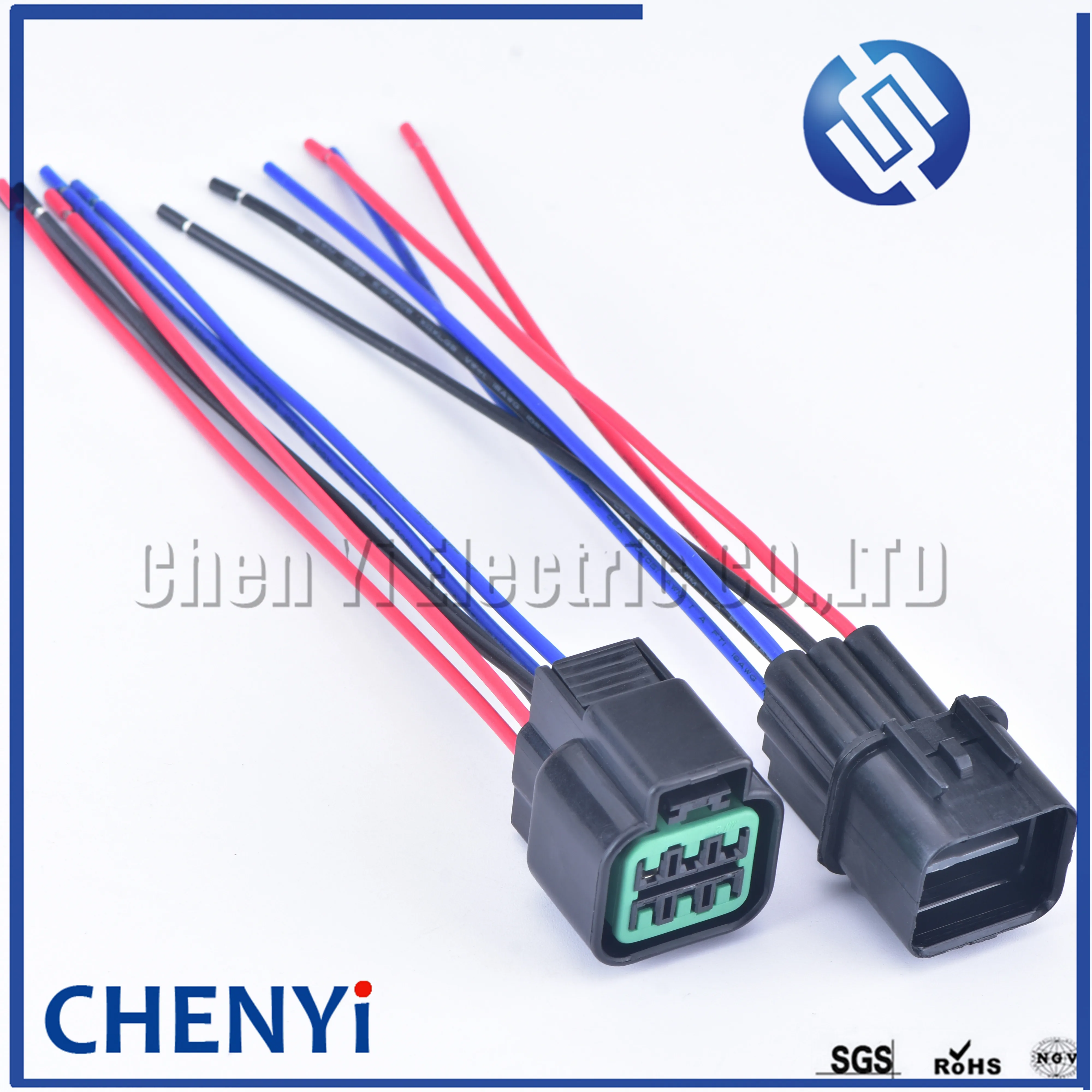 Elecbee Connettore aeronautica SP21 5 poli, IP68 5 Pin Impermeabile spina maschio e presa femmina Circolare connettori In Line Tipo SP21 5 Pin Connettore per lampade esterne 380V 25A