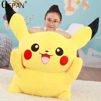 

1pc 40cm Pikachu Plush Toys Cute Stuffed Animal Dolls Movie Popular Hot Doll Children Toys Wedding Gift
