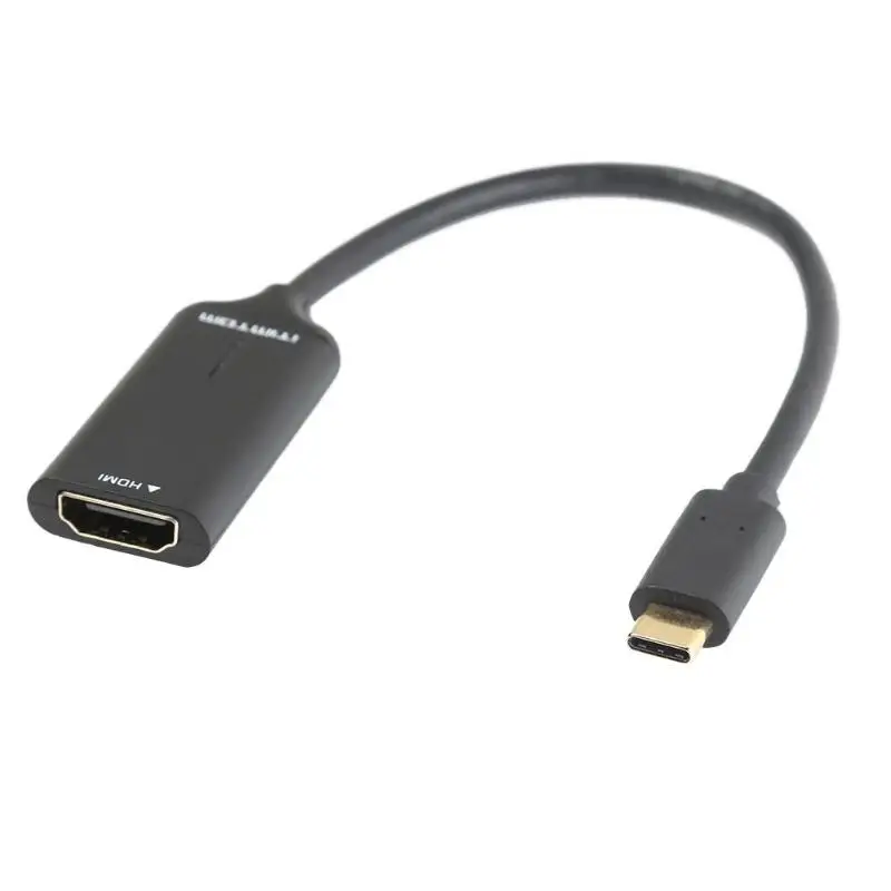 USB C к HDMI адаптер 4K 60 Гц usb type C к HDMI кабель USB 3,1 C кабель конвертер дисплей/проектор HDTV совместимый Macbook