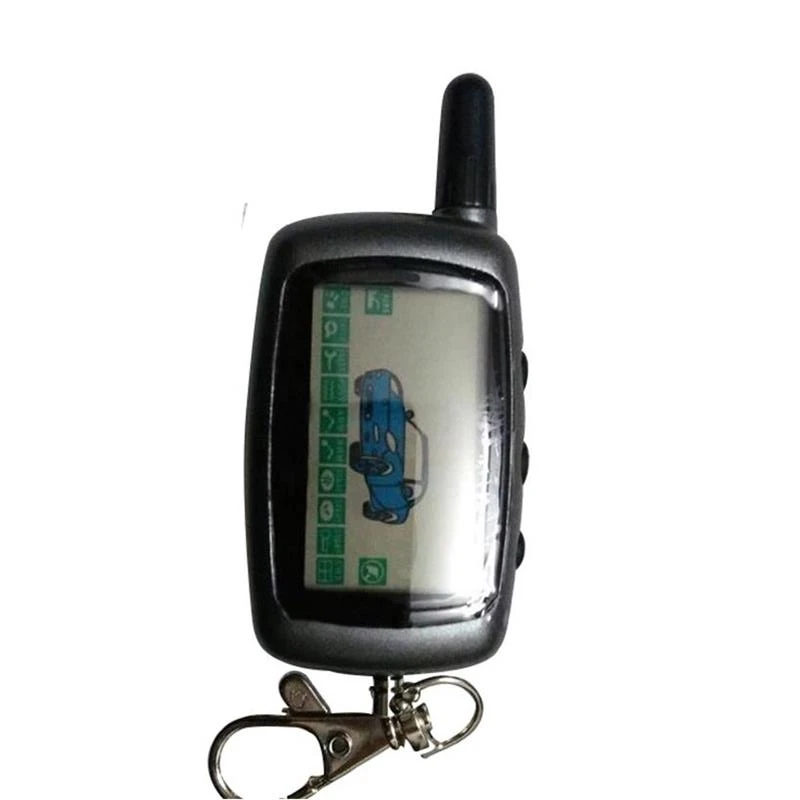 Car Alarm System Car Alarm Car Alarm Kit Car Lock Remote Control A9 Keychain for Russia Version Starline A9 KGB FX-5 FX5 LCD Remote Control Key Fob 2 Way