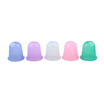 

Durable Moisture Absorber Anti Cellulite Vacuum Cup Device Facial Body Massage Therapy Silicone Cup