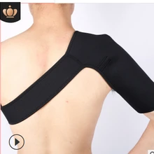 Мужские с одним плечом теплые мужские t регулируемые тисненые спортивные защитные одно плечо ремень на плечо