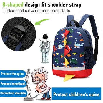 

Children Cute Mochilas Dinosaur Kids Baby School Bag Backpack Children's Backpack Cartoon Knapsack School Supplies Boys Girls