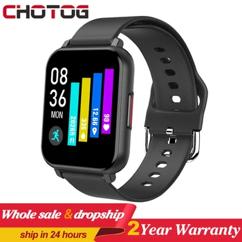 Smart watch Men Full Touch Screen Bluetooth 5.0 Smartwatch Women Blood Pressure Oxygen Heart Rate Monitor Watch For Android IOS 1