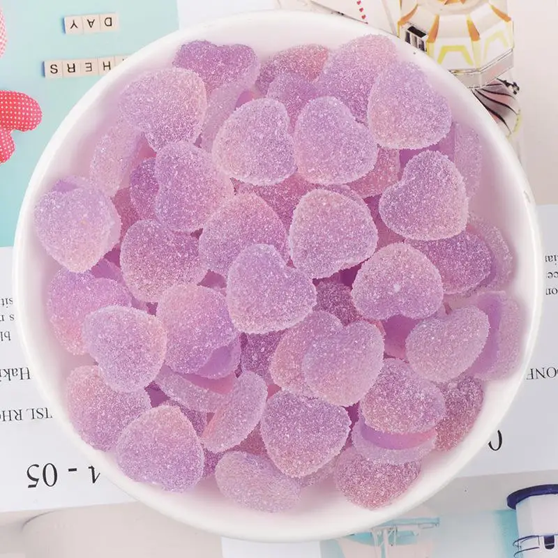 Slime Fudge Love аксессуары для шармов наполнитель для моделирования Глина дополнение градиент цвета сладкий сахар Декор грязь DIY набор для детей - Цвет: 5 Pcs J