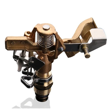 

Metal Sprinkler 4 Point Garden Rocker Watering Lawn Sprinkler Nozzle Rotate 360 Degree Gardening Nozzle