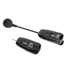 2,4G беспроводной микрофон с зажимом для галстука петличный нагрудный микрофон для мобильного телефона беспроводной микрофон Erhu Pickup MIC