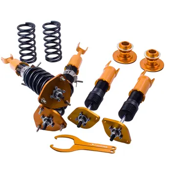 

Coilover Suspension Spring Strut Kit for Nissan Infiniti G35 for 350Z VQ35DE Z33 2003-2009 height adjustable Damper Force Mount