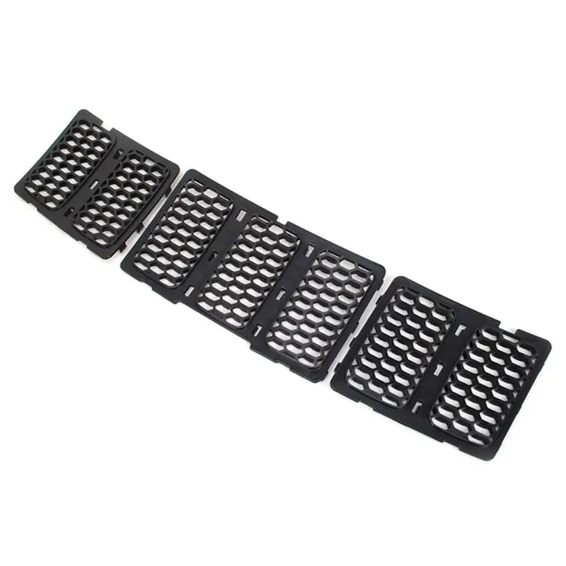 

Automobile Clip-on Front Mesh Honeycomb Grille Inserts Snap-on Auto Parts Car
